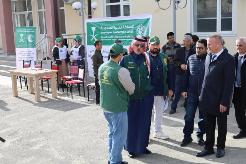 Гуманитарная помощь Центра поддержки и гуманитарной помощи Короля Салмана Саудовской Аравии народу Таджикистана