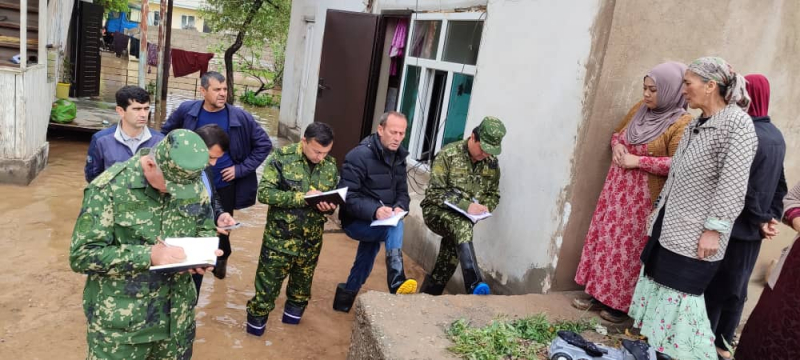 За прошедшие сутки на территории Таджикистана зафиксированы сход селей в ряде районов