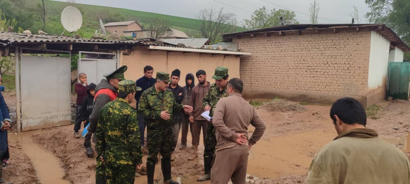 За прошедшие сутки на территории Таджикистана зафиксированы сход селей в ряде районов