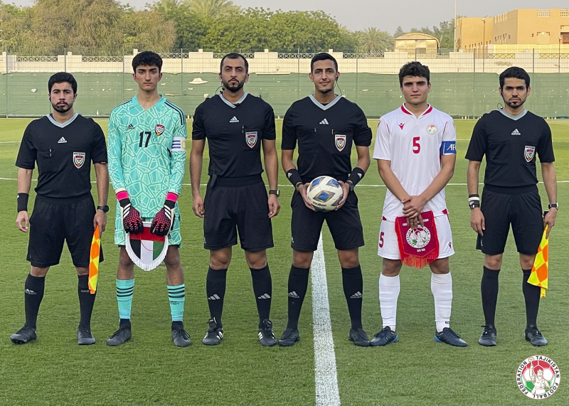 Юношеская сборная Таджикистана (U-16) обыграла сверстников из ОАЭ в первом товарищеском матче в Дубае