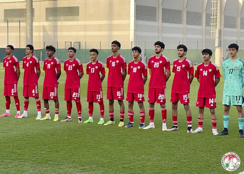 Юношеская сборная Таджикистана (U-16) обыграла сверстников из ОАЭ в первом товарищеском матче в Дубае