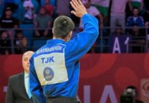 Определился состав таджикской сборной по дзюдо на Олимпийских Играх-2024