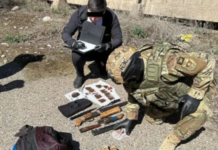 В Кыргызстане нашли схрон оружия членов ОПГ Кольбаева