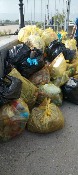 В Душанбе прошла экологическая акция «Чистота берега»
