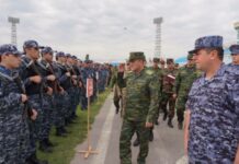 Министр обороны Таджикистана принял участие в проверке территориальной обороны в Худжанде