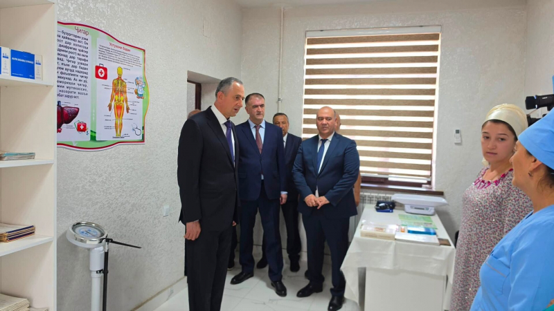 В селе Рухафзо Темурмаликского района открыли школу, детсад и другие объекты