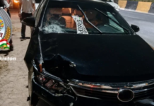 В Вахдате водитель Toyota Camry совершил наезд на трёх пешеходов